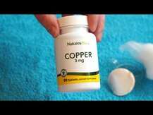 Natures Plus, Copper 3 mg 90, Мідь 3 мг, 90 таблеток
