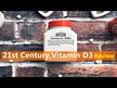 Видео обзор на 21st Century, Витамин D3, Vitamin D3 250 mcg 10000 IU, 110 капсул