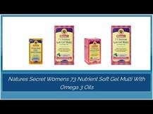 Nature's Secret, Women's 73 Nutrient, Мультивітаміни з Омега 3...