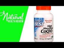 Doctor's Best, High Absorption CoQ10 with BioPerine, Убіхінон,...