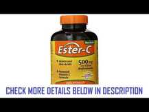 Ester-C, Ester-C 500 mg with Bioflavonoids