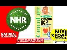 ChildLife, Organic Vitamin K2 Drops, Вітамін К2 в краплях, 12 мл