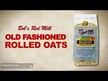 Видео обзор на Овес, Organic Old Fashioned Rolled Oats Whole Grain, 907 г
