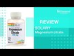 Видео обзор на Solaray, Магний Цитрат, Magnesium Citrate 400 mg, 90 капсул