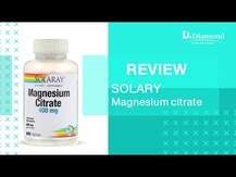 Solaray, Magnesium Citrate 400 mg, 90 VegCaps